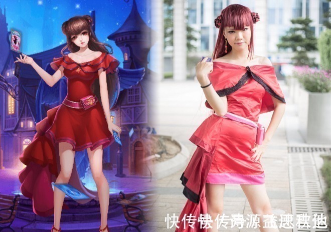 coser|叶罗丽跨越次元壁，真人版的叶罗丽，领略真人齐娜的独特魅力