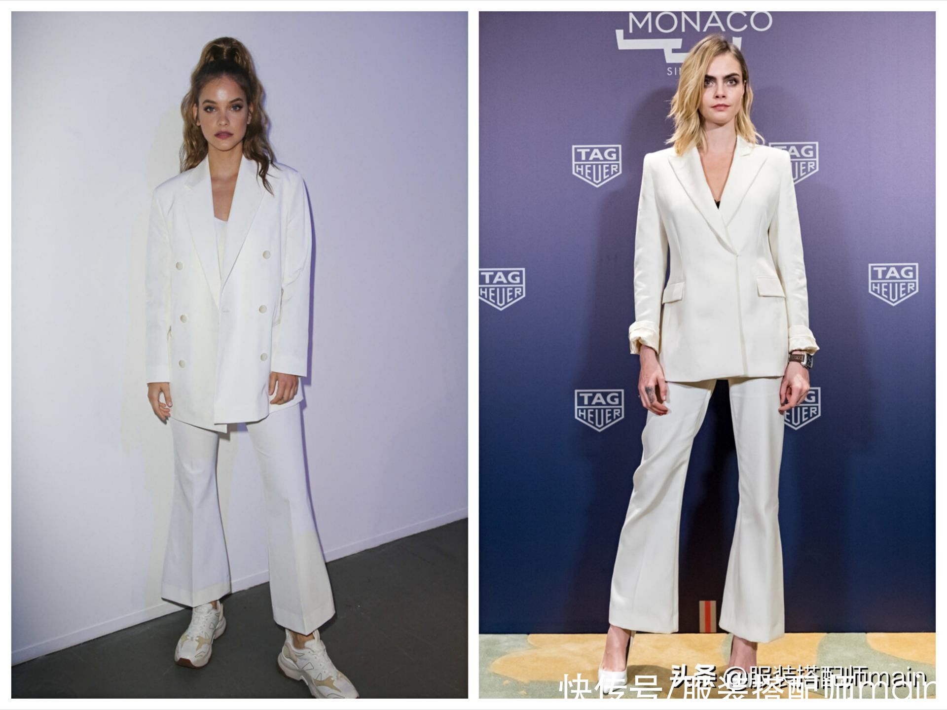 腿粗女孩怎么能少了喇叭裤，不靠PS也能“修”腿