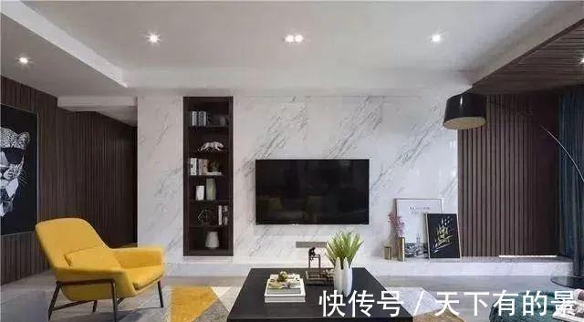 石膏线|小户型电视墙一定要照这样装，漂亮又上档次