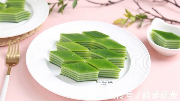 斑斓千层糕|斑斓千层糕这样做也太好吃了吧！天天吃都不腻