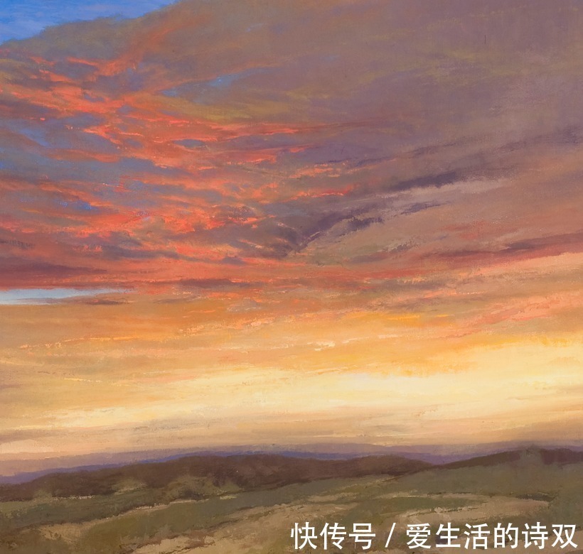 卢伯克$大卫·格里芬的风景油画高清图,放大看,更迷人