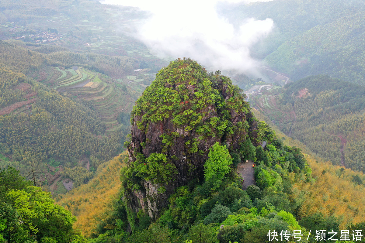 桃源|南尖岩，相忘于红尘的桃源净土，天空之镜，昙花一现