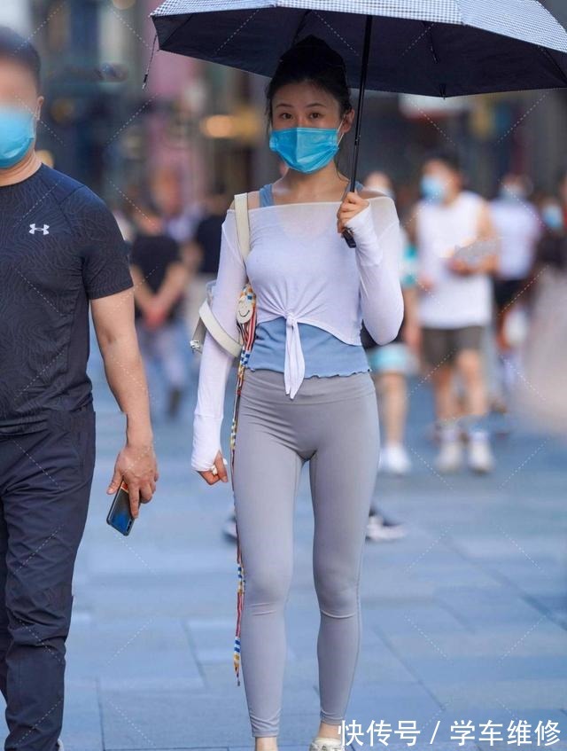 鲨鱼裤 鲨鱼裤不只出现在健身房,日常生活中,怎样才能穿着漂亮呢!