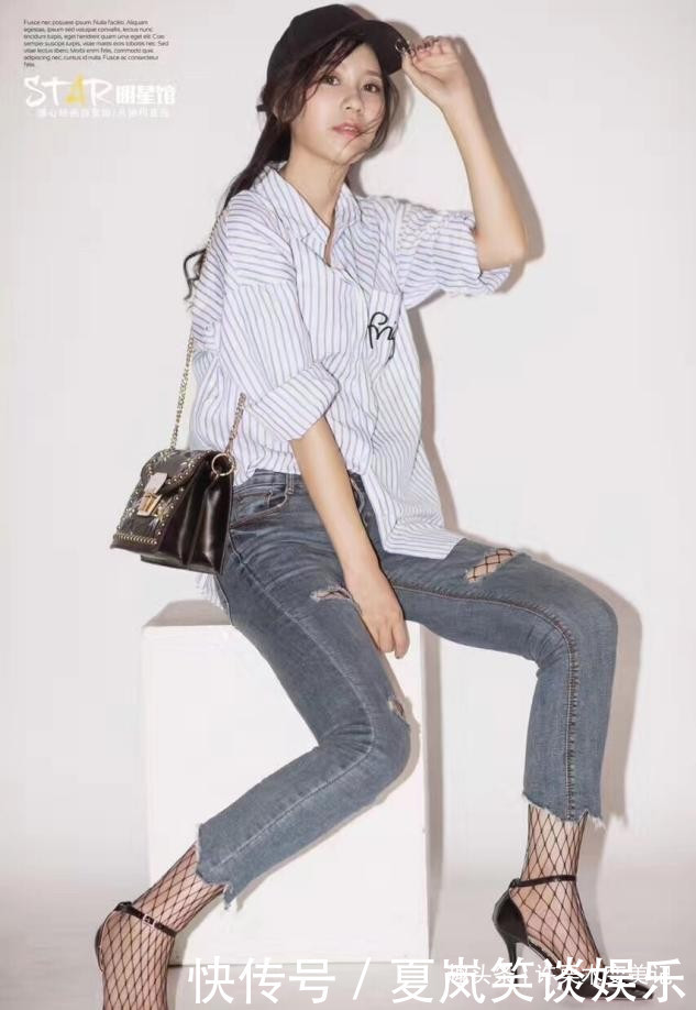 穿搭|最近火了一种穿搭叫:“不好好穿”牛仔裤!吸睛还显腿长,真时髦