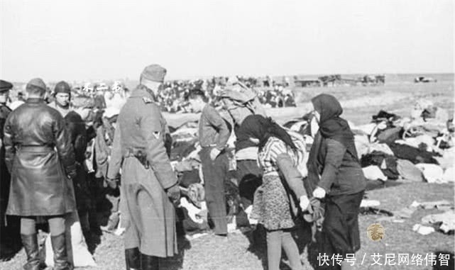 二战|老照片:二战纳粹德军杀戮犹太裔人的镜头 越过时光依旧满眼悲伤