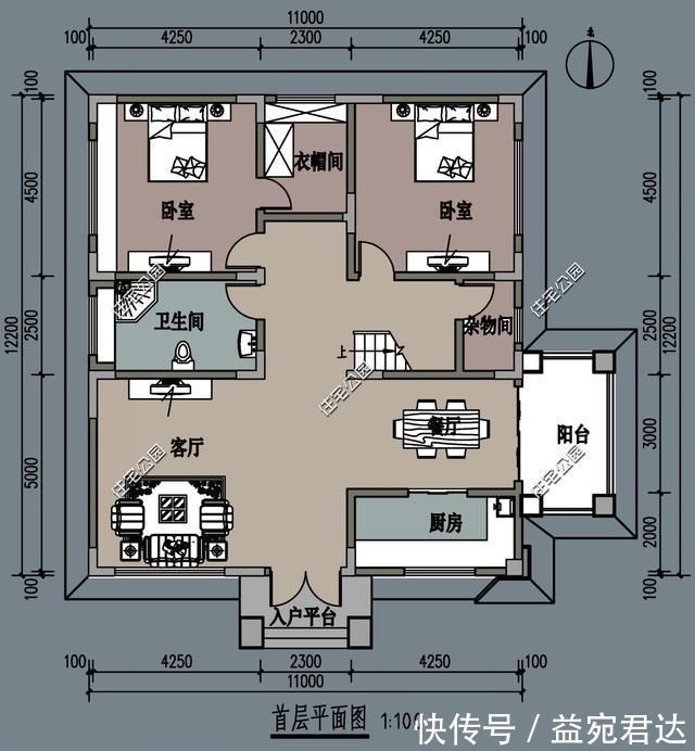 自建房|回农村自建房,厕所应不应该设置在卧室内这6套户型给你答案