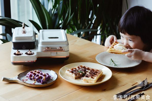 选手|早餐机压一切，随便一压就是惊喜~华夫饼简直是被低估的全能选手