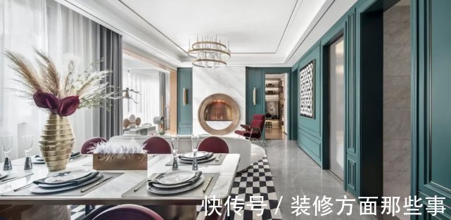 美宅|130平摩登撞色美宅,极致才是真正的奢侈!