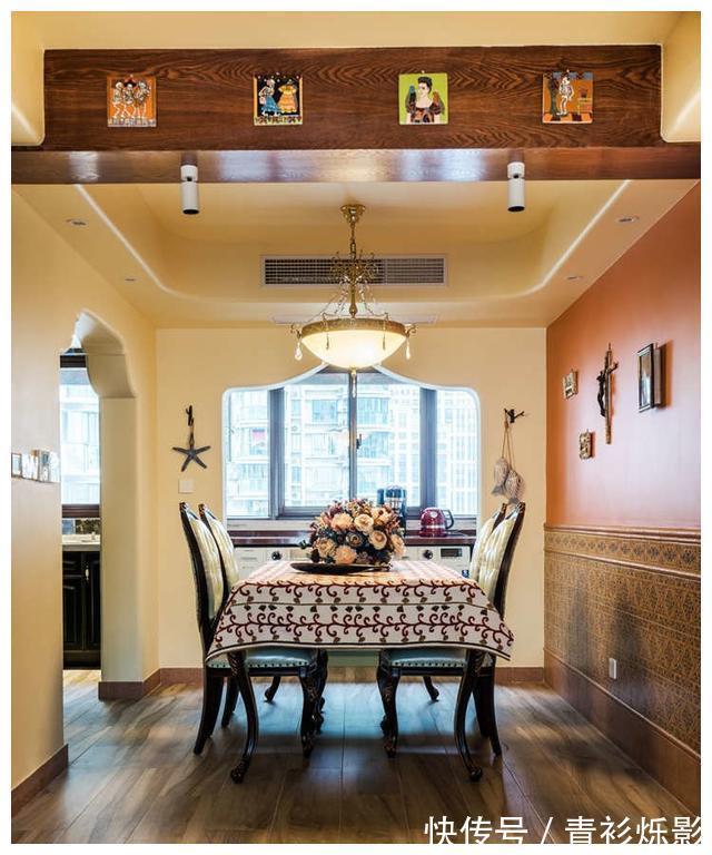 地中海|135平的地中海风三居,颠覆式的设计改造,打造风情异域空间