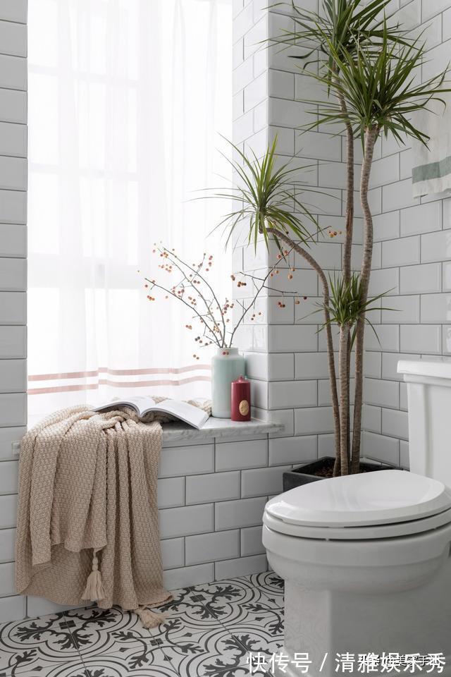 浴室柜|干净淡雅是对一个家最高级的赞誉，学她家这么装修，进屋极度舒适