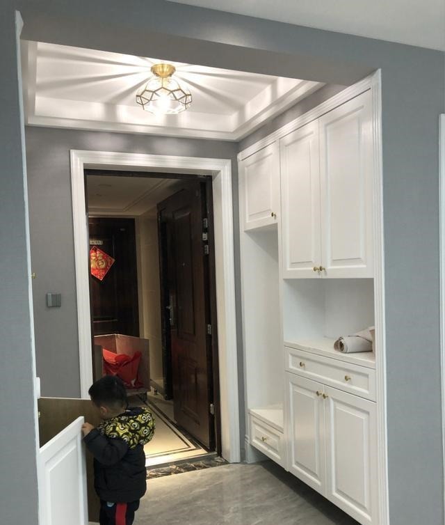 镜子|舒适的小家,历时四个月完工,全屋简单装修,带儿子参观很高兴