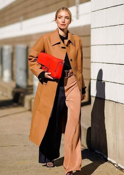 ?三木又把“驼色大衣”带火了，这样来搭，时髦保暖又显贵，真美