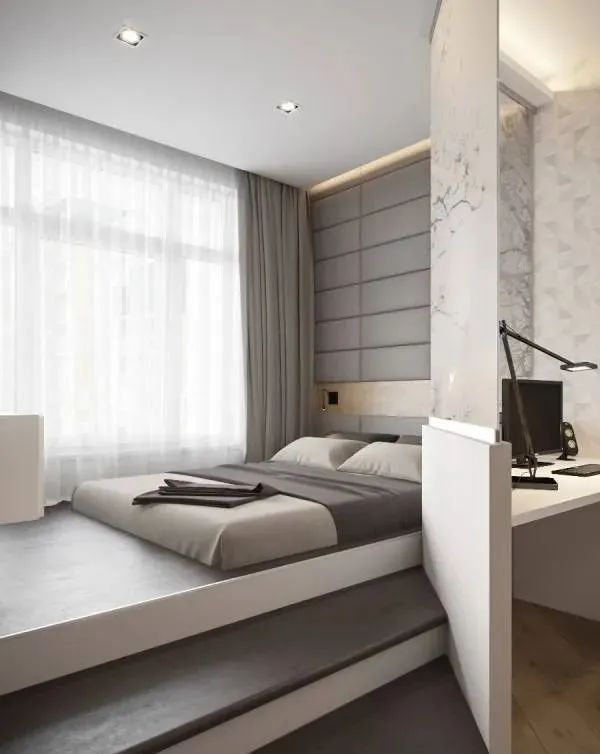 卧室|小卧室别再装榻榻米了,人家聪明人都这样设计,照样美观又实用!