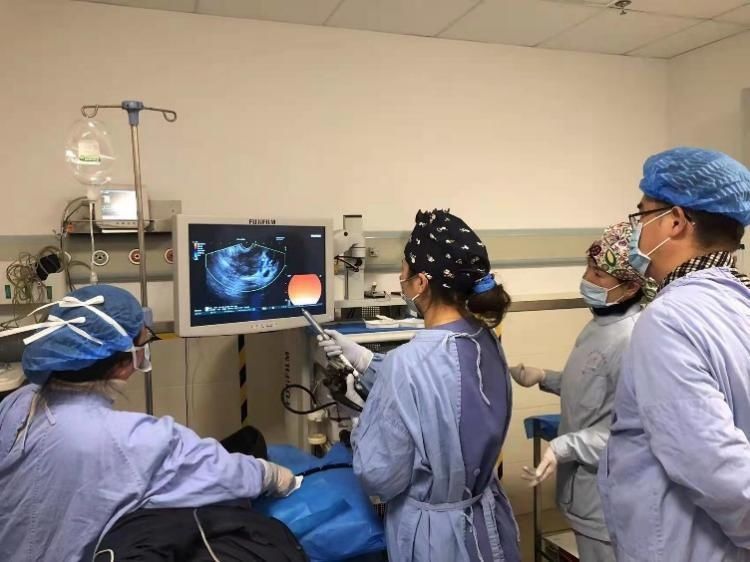 Chengdu Fifth Hospital completed the first case of endoscopic ultrasound biopsy