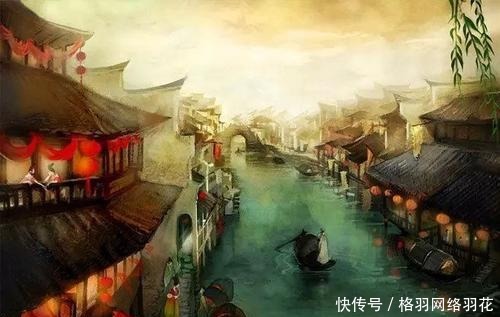 堪称|杜牧夜宿秦淮河,写下一首怀古诗,只有28字,堪称千古绝唱