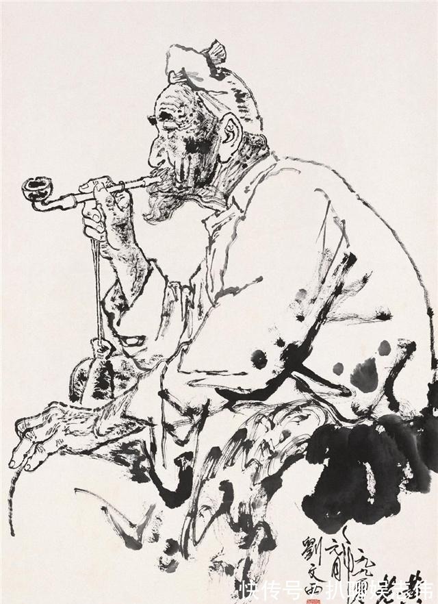 陕北#刘文西:画了一辈子伟人,却没有见过本人,但他画的伟人无人能及