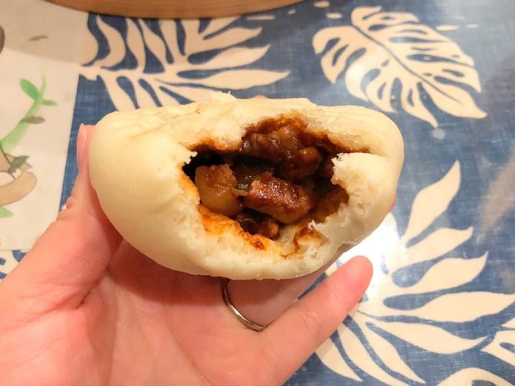 早上来一份香喷喷的酱肉包，香味浓郁，连吃几天都不腻