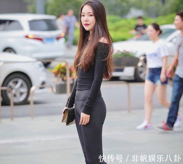 时尚 紧身打底裤穿出迷人腿型,展现潮流新风尚,凸显你的气质