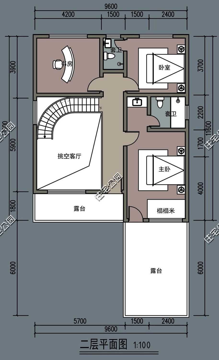 户型|农村建房想省钱？看看这10套平屋顶户型，20来万就能建好