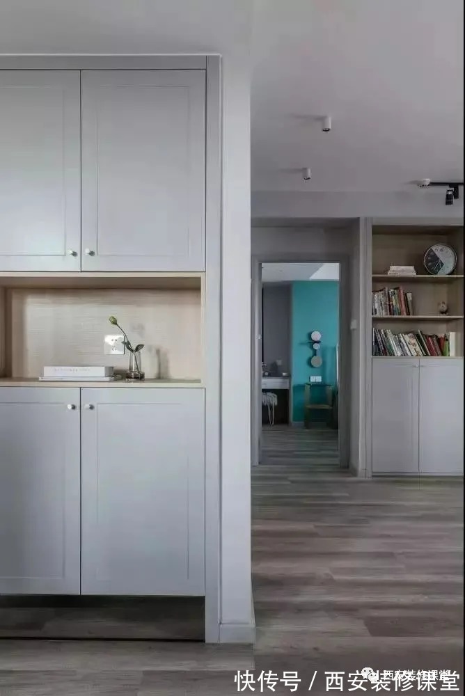 婚房|两套小公寓打通成一套,打造95㎡现代婚房