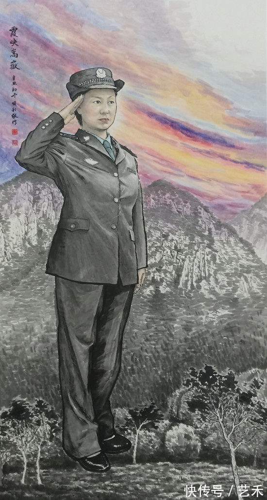 鉴赏#“道法嵩山”第九届五人中国画作品展（一）