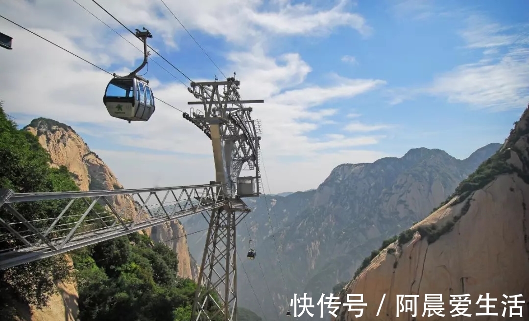 华山景区|外地游客游玩陕西华山后的感受：门票上百元，价格不低！