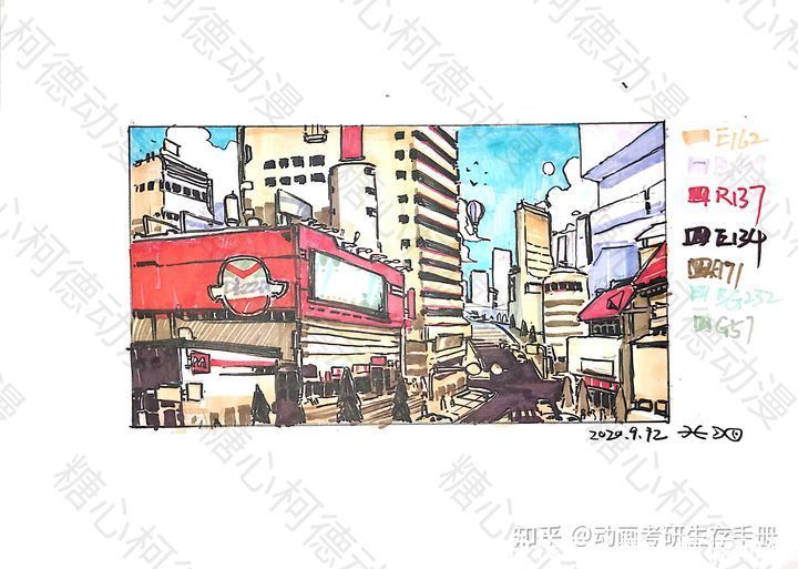 作品|【手绘】2021级糖心柯德动漫部分作品和课件