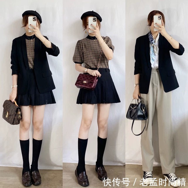 西装裤|日常穿搭没头绪?试试这些温柔优雅的日常穿搭吧,洋气时髦显气质