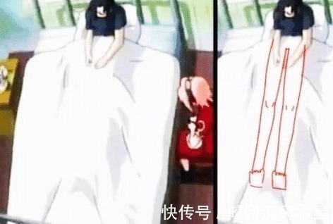 三代火影|日漫火影忍者中,有哪些穿帮镜头腿长两米的佐助,卡卡西黑白照