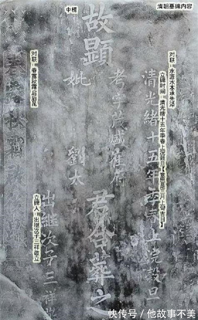 墓碑$墓碑上“故、显、考、妣”是什么意思?很多人都会混淆,可别弄错