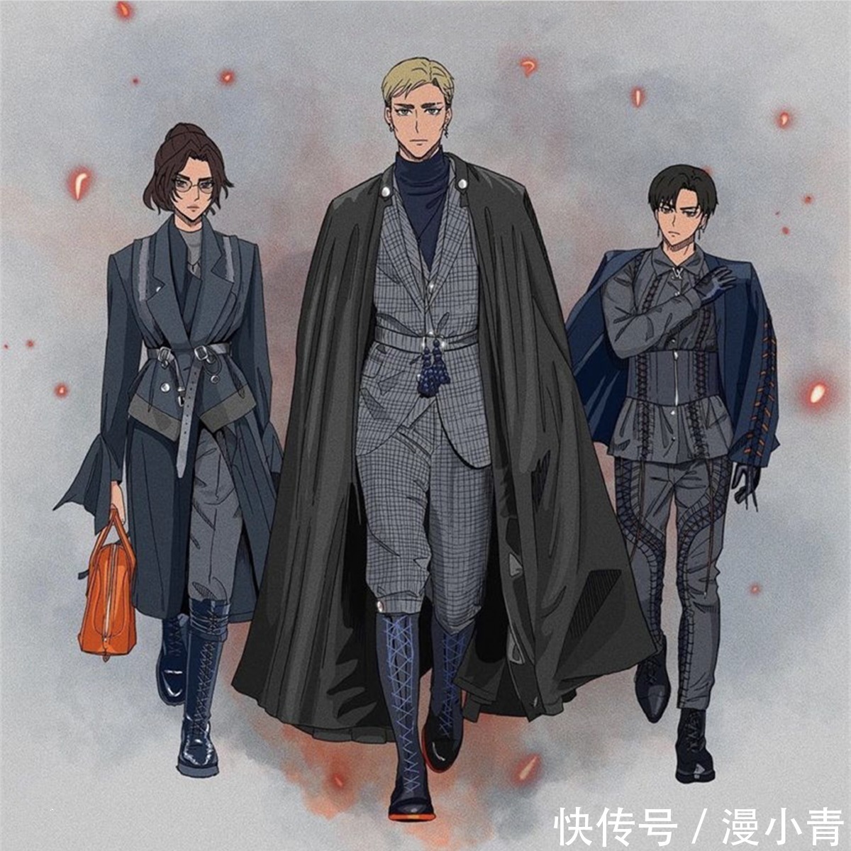 動漫|進擊的巨人時裝秀,如果不是大結局,這會是一部神作番