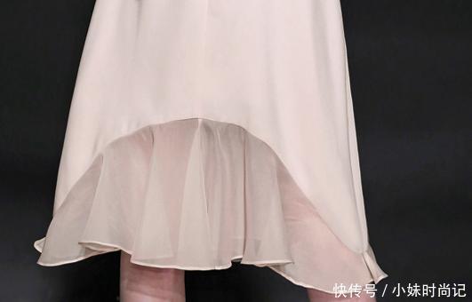 荷叶|洋气时尚的一款美裙,让你轻松穿出高雅贵气