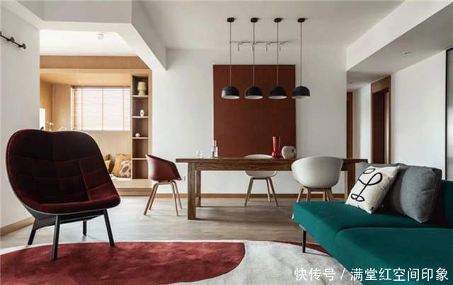 休闲|136平四口之家,恬静灵动,居住休闲两不误