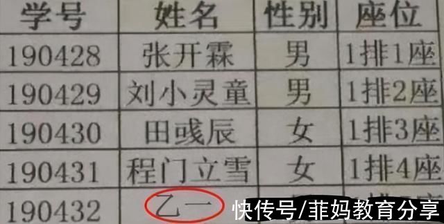 老师|小学生因“名字简单”走红，连名带姓只有2笔，网友直呼家长有才