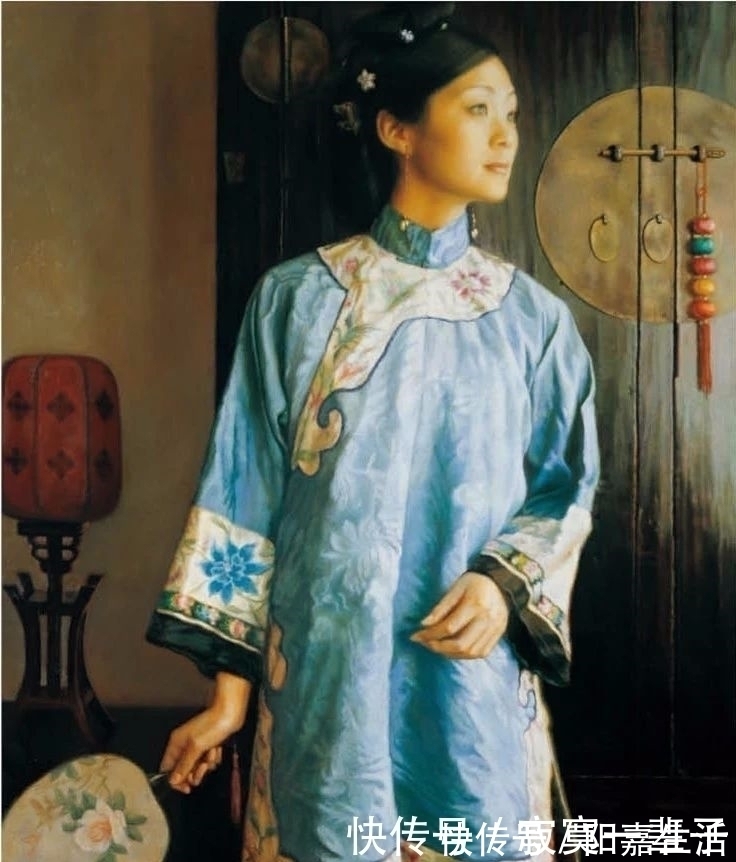 哈默|也只有他的油画,能将传统东方女性的美表现得淋漓尽致