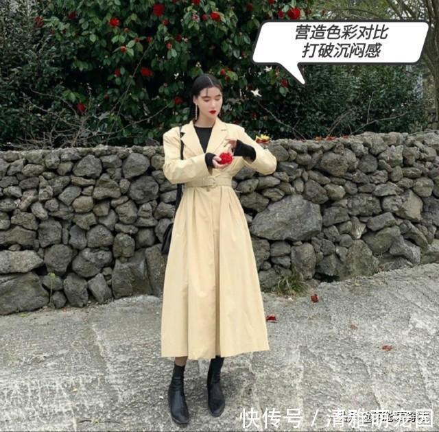 t恤|春天穿风衣,里面该怎么搭?3个简单套路,穿出时髦高级感,养眼