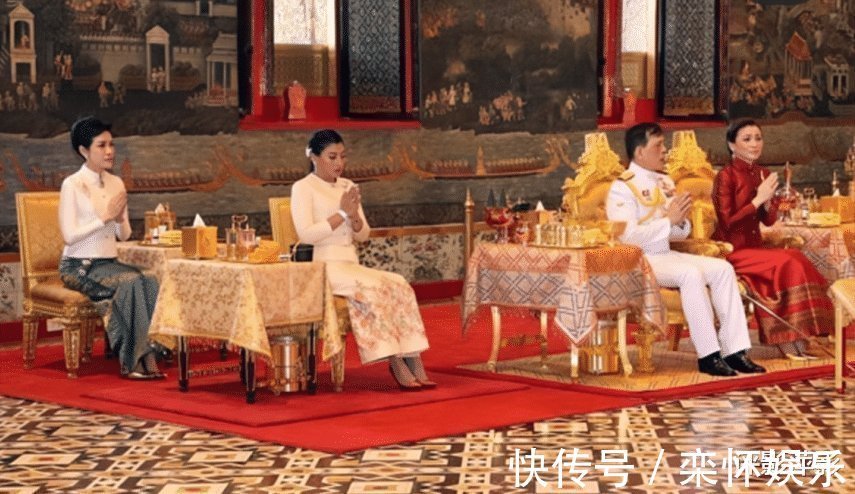 泰王玛哈#泰王热捧贵妃,诗妮娜徽印并肩王后,苏提达没有意见