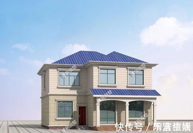 观景|像小城堡的农村二层别墅,带挑空客厅设计,造型大气采光好