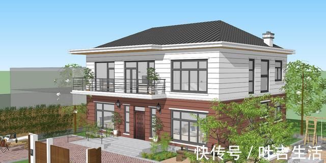 田园风格|乡村盖一处田园风格的别墅是一种什么享受48万的乡村房屋惹人爱