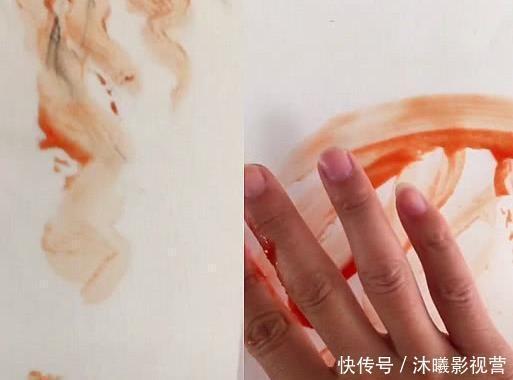 幸福的生活&美术生用一包“番茄酱”瞎画,看到成品,网友:毛毛姐要打人!