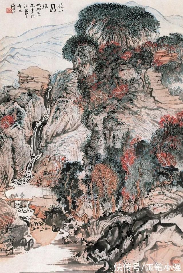 山水&使动者益动,静者益静。陆俨少山水作品欣赏