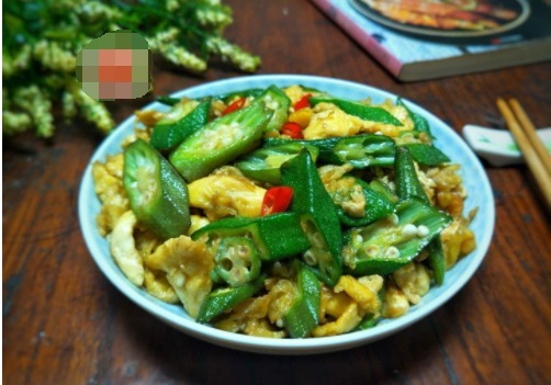  这菜很少见，许多人没吃过，和鸡蛋一起是绝配