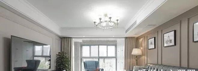 新房|130平米轻奢美式风新房,颜色搭配恰到好处,温柔而迷人!