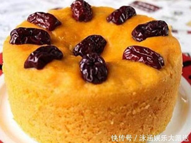 搅拌均匀|教你电饭锅蒸发糕,1碗玉米面加2个鸡蛋,出锅比蛋糕好吃