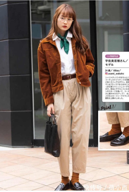 毛衣|158cm穿衣总显矮显胖?试试人见人爱的日杂风,小个子也能很时髦