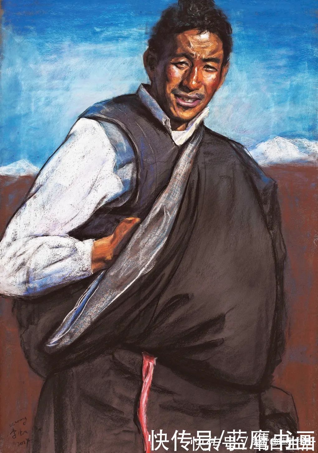 李虹$女画家李虹的绘画作品,让大家感受到了,她不俗的绘画天赋