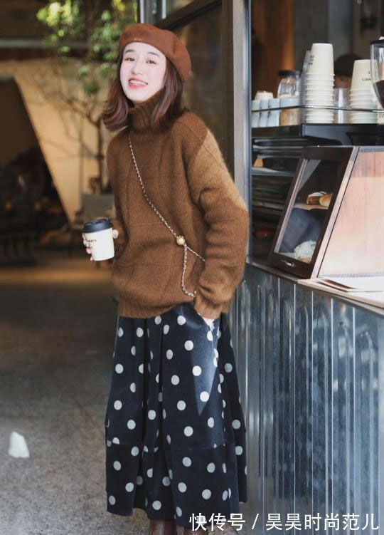搭配 会穿搭的女人,冬天更爱暖色系搭配,优雅大方又不失时尚气质