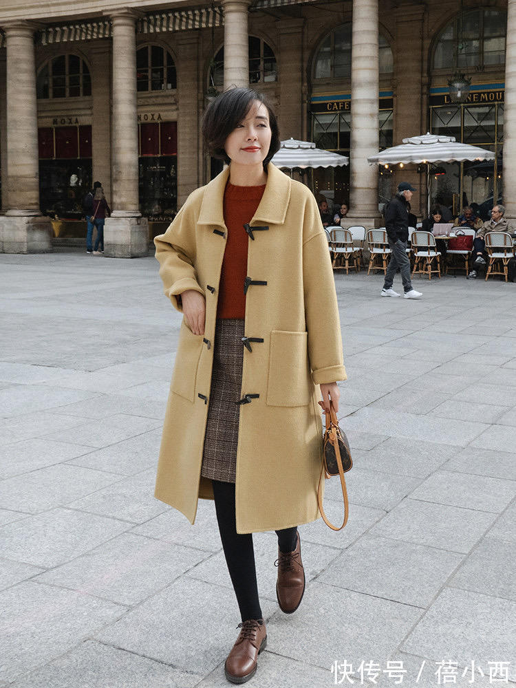 大衣|奔三奔四的女人,建议多穿“大衣”,好看的配色和版型,都选好了