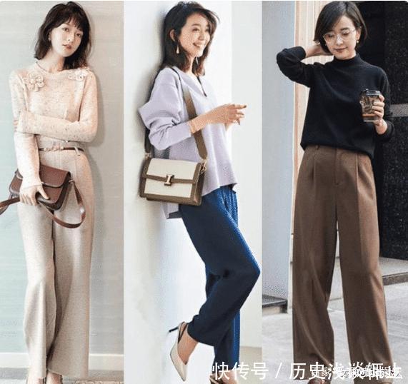 小个子女生穿搭有技巧，时尚的裤装搭配，有着非一般的迷人魅力