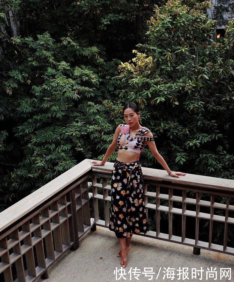 半裙|显瘦不挑人的半身裙，可能就是她们身上的这条了吧